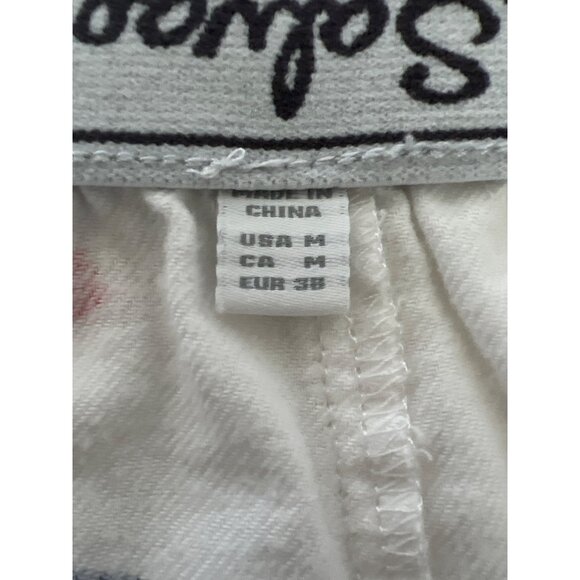 P.J. Salvage Flannel Ski Dog Print Pajama Shorts - Picture 4 of 6